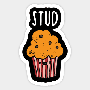 STUD MUFFIN Sticker